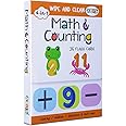 KYDS Play - Cognitive_skills Math & Counting Wipe and Clean Activity Flash Cards for Kids