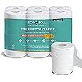 ECO SOUL [3 Ply, 1920 Pulls] Tree-Free Toilet Paper | Pack of 12 (160 Pulls Per Pack) | Soft & Highly Absorbent | Eco Friendly, Natural, Biodegradable | Everyday Toilet Paper