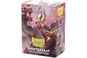 Arcane Tinmen ApS ART15065 Dragon Shield: Matte Dual - Rosso/Oro