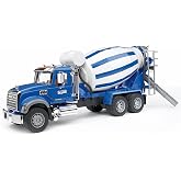 Bruder - Mack Granite Concrete Mixer Scale Model