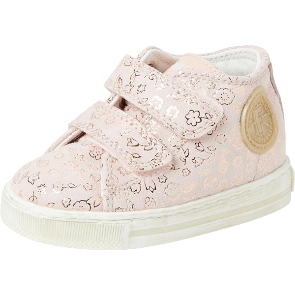 Sneakers Falcotto Michael Con Stampa Floreale, In Tessuto, Suola In Gomma, Chiuse A Strappo, Colore Rosa