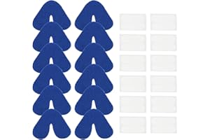 LIZEALUCKY Cuscinetti Nasali Per Maschera CPAP, 12 Pezzi Cuscinetti Nasali Per Macchina Per La Respirazione Anti Perdite Buona Traspirabilità Lavabili Riduci Il Segno Rosso Per La Copertura Nasale del Viso