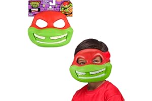 GIOCHI PREZIOSI – Maschera Tartarughe Ninja Caos Mutante, Maschera Carnevale Con Elastico Regolabile, Costume da Ninja, Per Bambini A Partire Dai 4 Anni