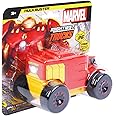 SKOODLE Kid Marvel Pull-Back Monster Truck - Hulk Buster Edition, Marvel Inspired Toy Bikes With Sturdy And Long-Lasting Construction, Enhances Motor Skills And Fun Vehicle Toy For Gifting - Red