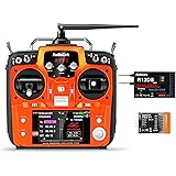 Radiolink AT10II 12 Canali Trasmettitore e Ricevitore RC R12DS 2,4 GHz Radio Telecomando Radiocomando con ricevente Telemetri