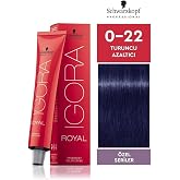 Schwarzkopf Igora Royal Sa&ccedil; Boyası Teknik Renkler 60ml-No - 0.22 Turuncu Azaltıcı