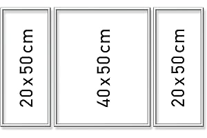 Schipper 605260767" aluminiowa rama tryptyk malowanie numerami, 50 x 80 cm