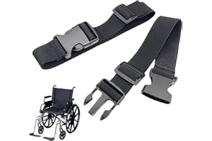 CZDTQ Wheelchair Seatbelt,Wheelchair Seat Belt,Wheelchair Strap Seat Belt,Scooter Strap,Wheelchair Lap Strap Waist Belt Suitable for Mobility Scooter Elderly Patients,Wheelchair Adjustable Buckle Strap