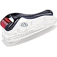 1.5mm Derma Roller for Face and Skin Care, 540 Needles Skin Care Facial Needle Face Roller, Beard Roller for Beard Growth, Hair Growth Roller, Face Derma Roller for Women Home Use (1.5mm)