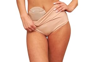 SIIL Mutandine per stomia Ostomy | Porta sacca per stomia con tasca interna per biancheria intima di supporto per stomia | Medium