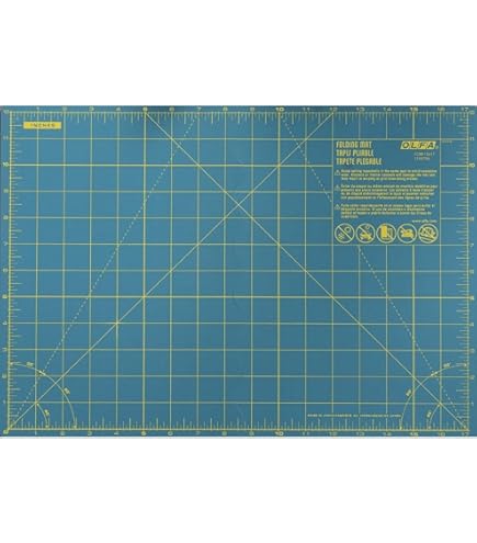 OLFA Selbstheilende Schneidematte – 30,5 X 30,5 Cm, Drehbar Mit Rutschfester Rückseite