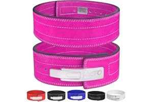 JAYEFO SPORTS LEATHER WEIGHT LIFTING LEVER BELT FOR POWERLIFTING IPF BUCKLE MEN & WOMEN STRONGMAN 10MM WORKOUT DEADLIFTS