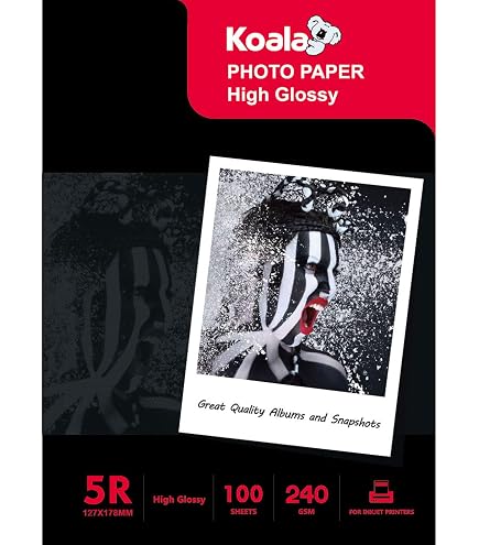 A4 Hochglanz-Fotopapier 180 G/m² – 100 Blatt, Für Tintenstrahldrucker
