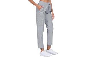 MoFiz Pantaloni Cargo Donna Leggeri Impermeabili Pantaloni da Escursionismo Trekking Pantaloni con Tasca Utility
