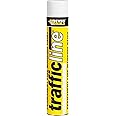 Everbuild Trafficline Permanent Line Marking Spray Paint – Trafficable 1 Hour After Application – White – 700ml