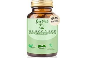 Weißer Maulbeerextrakt 750 mg – DNJ-Gehalt – Gewichtskontrolle – Reduziert den Blutzuckerspiegel – Appetitzügelnd – 60 Kapseln – Vegan – Boosties