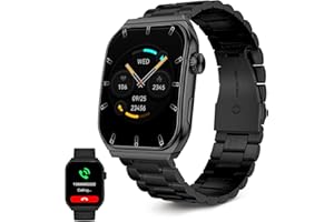 KSIX SMART YOUR TECH KSIX Olympo Reloj Inteligente Hombre, Smartwatch Elegante con Llamadas y Notificaciones, Fantástica Pantalla AMOLED, Monitor de Salud y Deporte, Asistentes de Voz, Autonomía 5 días, App iOS y Android