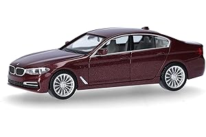 Herpa modello di auto BMW 5er Limousine, in scala 1:87, pezzo da collezione, modello tedesco, statuetta plastica