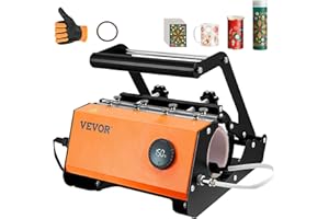 VEVOR - Pressa di calore per bicchieri, pressa di calore per tazze da 30 once, trasferimento di sublimazione da 11 a 15 once, 16 a 25 once, bicchieri dritti e sottili, pressa di calore a tazza