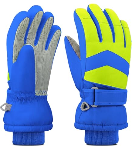 Gants De Ski Femme Hiver – Imperméables, Coupe-Vent, Écran Tactile, Doublure Polaire Épaissie, Antidérapants