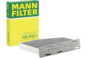 MANN-FILTER CUK 2939/1 Cabin Air Filter - Pollen Filter with Activated Carbon - For right-hand drive vehicles for Cars + Transporters