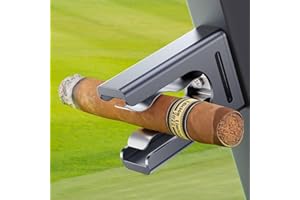 SUBORAWOS Magnetischer Zigarrenhalter - Golfwagen-Zubehör mit magnetischem Basis, Passend für Golfwagen, Strandstühle, Angelruten