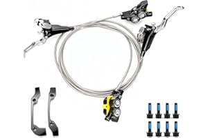 KOONDHEEND Upgraded Front Rear Brake levers Fits for Sur-Ron Light Bee X | for Talaria XXX | for Talaria Sting MX3 / R MX4 | for Segway X160 X260 | Front and Rear Brake Complete Assembly