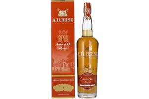 A.H. Riise XO Reserve Ambre D'Or | Premium Spirituose auf Rumbasis |Karibik| Lieblich, Fruchtig | 700 ml | 42% Vol.