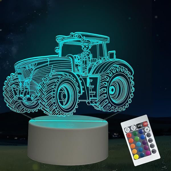 Lampada Illusione 3D LED 7 Colori – Base Con Slot Per Batterie E Cavo USB, Design Acrilico Inciso, Effetto Luminescente, 0,012 KWh/24h, 10000 Ore Di Vita