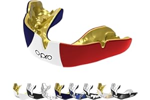 OPRO Protège-Dents Ajustement Sur Mesure Immédiat – Protection des Dents Professionnelle Adultes et Enfants – Boxe, MMA, Rugby, Hockey – Moulage Rapide – Garantie Dentaire Incluse