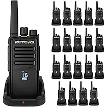 Walkie Talkie Retevis RT27 Con Caricatore 6 Slot - Ricetrasmittenti Professionali PMR446, 16 Canali - Foto 8
