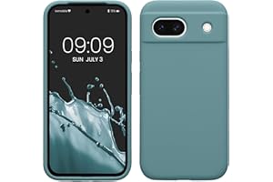 kwmobile Carcasa Compatible con Google Pixel 8a Funda - Case TPU y Silicona antigolpes - Apto Carga inalámbrica - Noche ártica