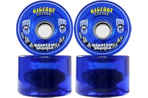 TGM SKATEBOARDS Bigfoot Longboard Wheels 76mm 80A SHR Mountain Cruisers