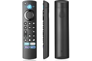 SUOXIOM Mando a Distancia por Voz (4 Gen) Adecuado para Fir-e Smart TV S-Tick 2nd Gen y 3rd Gen/Lite/4K/4K MAX, Cube 2nd Gen/3 Gen, con Bluetooth y 4 Botones de Atajo
