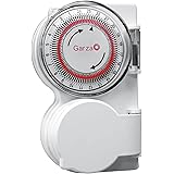 Garza - Analoge Outdoor-Zeitschaltuhr, weiß