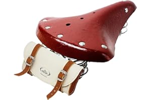 CUCUBA Montegrappa Selle vintage avec 3 ressorts + sac de transport