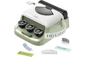 MakeID Label Maker HD(300dpi) - Personalized Smart Q1 Wireless Handheld Printer Compatible With iPhone & Android Phones - Portable Label Makers for Organizing Home & Office Supplies Printing Name Tags