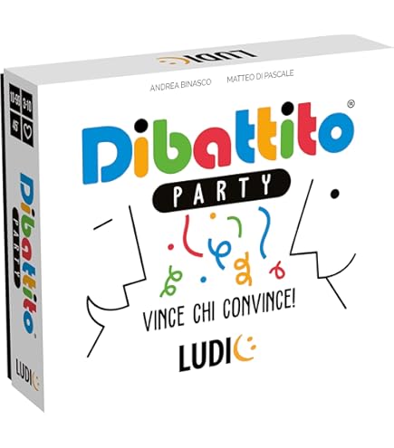 Ludic - Gioco di Società per Tutta la Famiglia, 3/8 giocatori - IT2