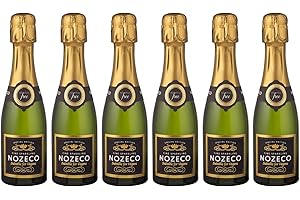 Nozeco - Frizzante bianco senza Alcol a Base di Vino Dealcolizzato - Vegan, piccolo (6 x 0,20 l)