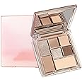 Nude Eyeshadow Palette, Brown Grey Nude Eye Shadows Palette For Women, Long Lasting Shimmer Matte Eyeshadow Make-Up Palettes Waterproof Highly Pigmented Blendable Nude Brown Eyeshadow Palette
