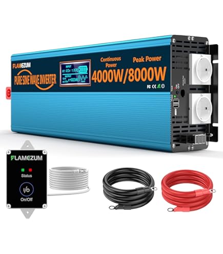 Le Convertisseur 12V 220V Pur Sinus Idéal Pour Camping Car