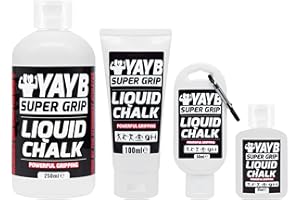 YAYB PROTEIN YOU AT YOUR BEST YAYB LIQUID CHALK | Powerful Grip Formula | Sweat-Free Hands | Sports Chalk | Weight Lifting | Rock Climbing | Power Lifting | Weight lifting | Bodybuilding