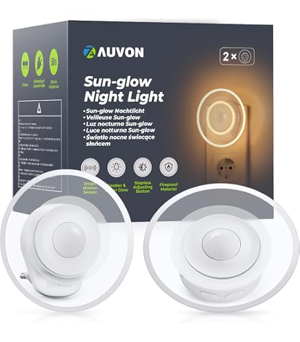 CHICIRIS Infrarot-Bewegungssensor-Licht – Batteriebetrieben, Drehbar, Warmes Licht Für Schränke & Flure