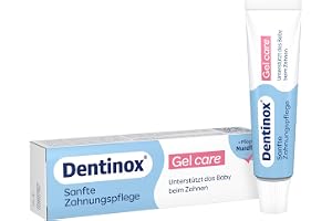 Dentinox Gel Care – mild vård för tandköttet under tandningen – stöd för den dagliga munvårdsrutinen för spädbarn – 10 g