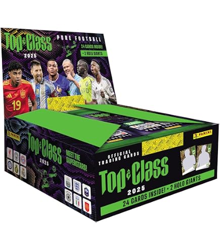 Panini SC Score Ligue 1 2023-2024 – Boîte De 12 Fat Packs (30 Cartes Chacun) – Cartes Premium, Rares Et Signées – Collection Américaine