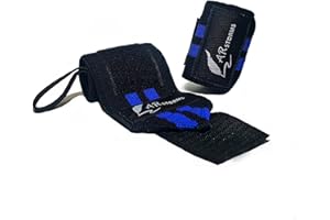 ARSTORMS Weight Lifting Wrist Wraps, Premium Quality Wrist Wraps supports for Gym with Thumb Loop, Bodybuilding,Strength Training and Power Lifting, Size Fits for All Men and Women