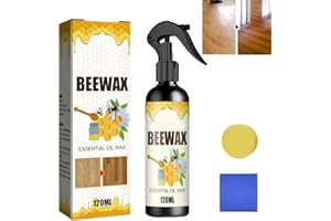 ALELYER Natural Micro-Molecularized Beeswax Spray,Spray De Cire D'abeille Molécularisée,Spray De Cire D'abeille Micro-Moléculaire Naturelle,Cire D'abeille Pour Meubles,Sols,Tables,Armoires