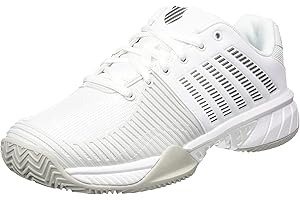K-Swiss Femme KS Tfw Express Light 2 HB-White/Gull Grey-m Chaussure de Tennis, EU