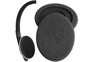 V-MOTA Ohrpolster kompatibel mit Sennheiser C10, SC 130 / SC 160, PC 3.2 / PC 5.2 / PC 8.2 Chat USB/USB-C PC, Spiele, Anrufe, Kopfhörer (Schwamm 1 Paar)