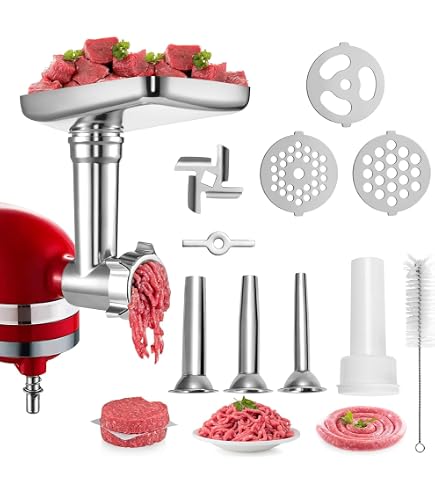 AMZCHEF Fleischwolf Zubehör - Kompatibel Mit Kitch Produktbild-Vorschau 5